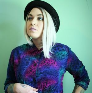 Vintage leopard print button down